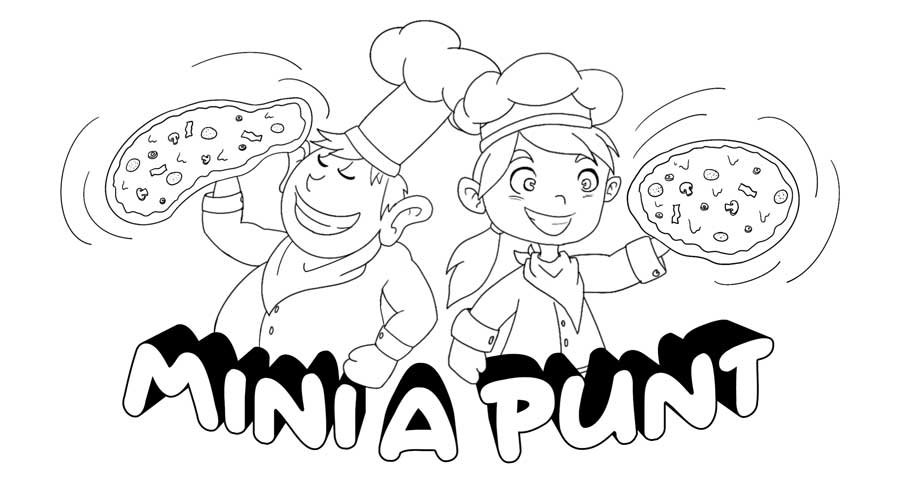 Pizza a Punt kids packaging